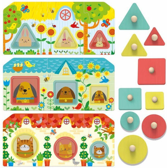 Headu Παζλ Montessori Educational Game Knowledge for 2-4 Years Old