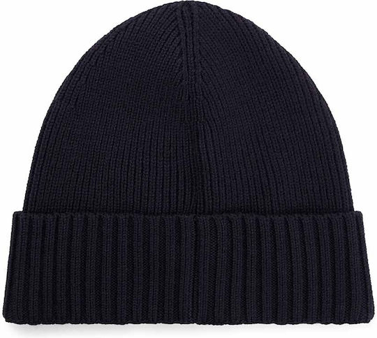 Fati Ribbed Beanie Cap Blue