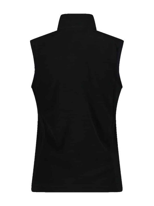 CMP Women's Vest with Zipper Black