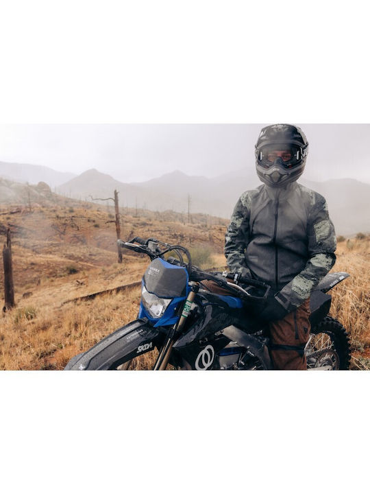 Rev'IT Wb Καλοκαιρινό Ανδρικό Μπουφάν Μηχανής Cordura Γκρι