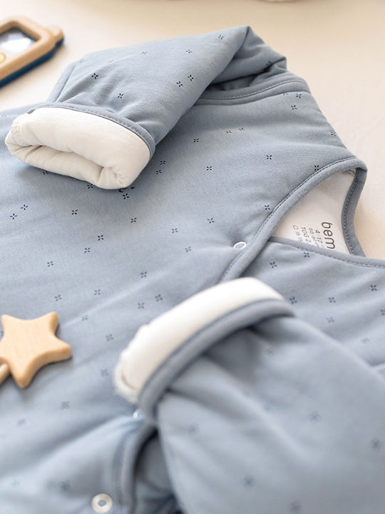 Bemini Winter Schlafsack mit Füßen Magic 3 Tog Blue