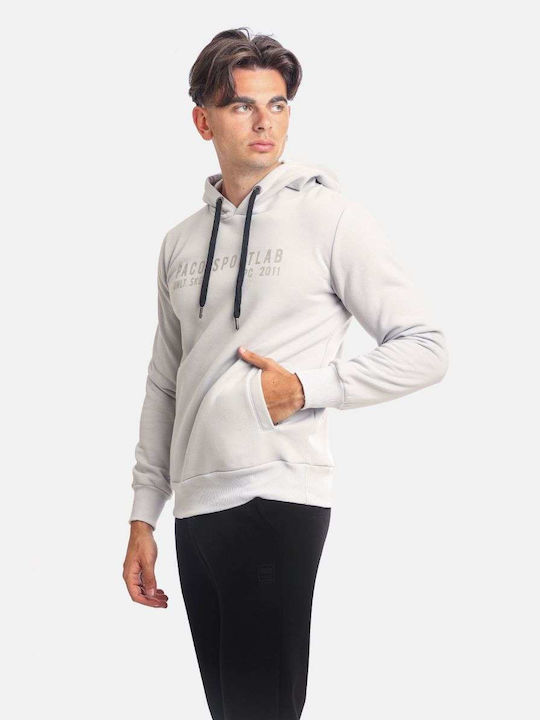 Paco & Co Men's Sweatshirt with Hood Gray