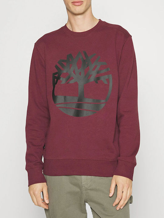 Timberland Men's Sweatshirt Burgundy