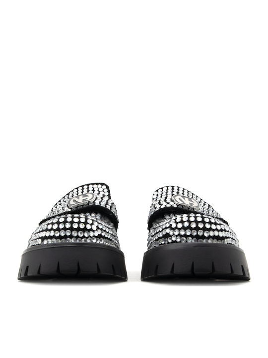 Дамски Loafers в Сребрист Цвят