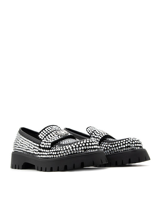 Дамски Loafers в Сребрист Цвят