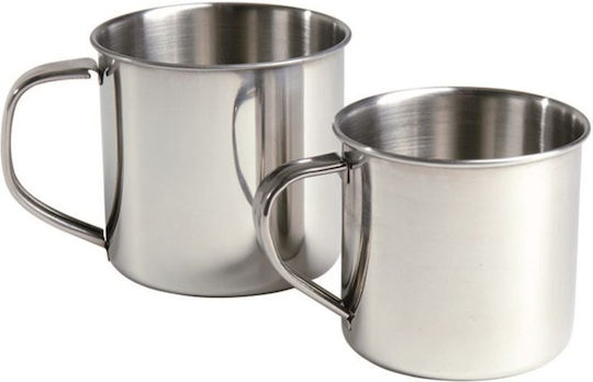 Mil-Tec Camping Glass Stainless Steel Cup 300 ml 300ml