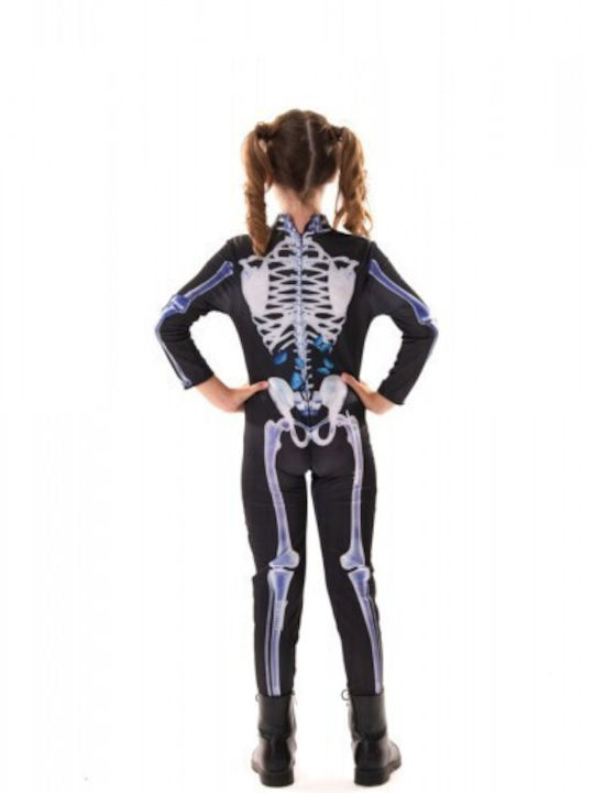 Kids Carnival Costume BONES SKELETON