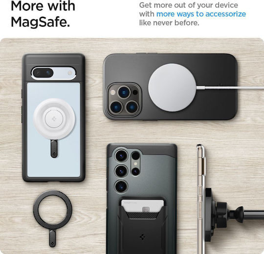 Spigen MagSafe Ring OneTap MagSafe Metal Plate with Alignment Guide Carbon
