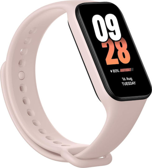 Xiaomi Smart Band 8 Active Αδιάβροχο Ροζ