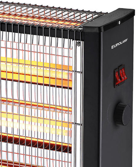 Eurolamp Quartz Heater with Thermostat 2800W