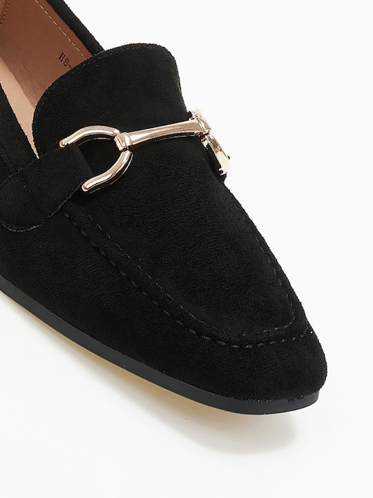 Issue Fashion Moccasini pentru femei în culoarea Negru