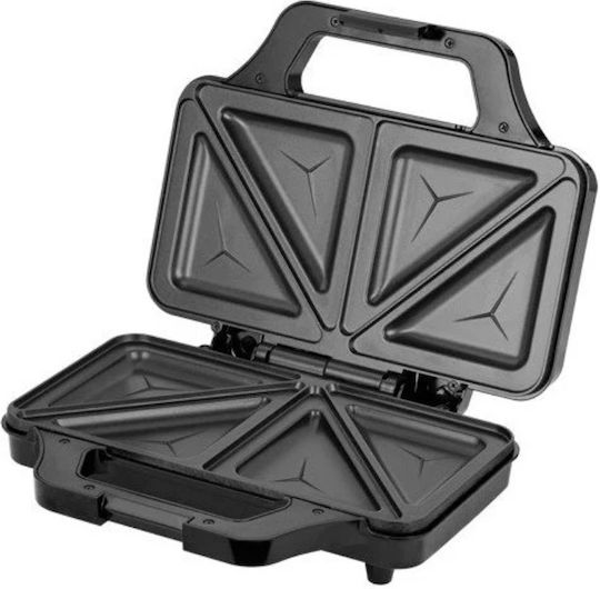 MPM Τοστιέρα Γκριλιέρα 900W Inox