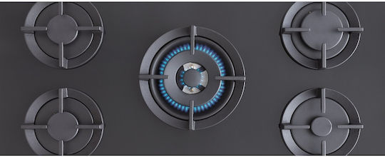 Bertazzoni Εστία Υγραερίου Αυτόνομη 89.3x52.5εκ.