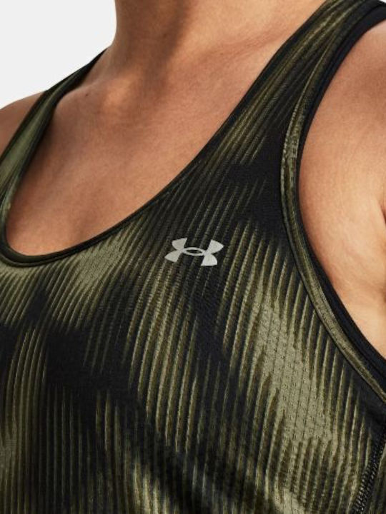 Under Armour Femeie Sport Tricou Uscare rapidă Kaki