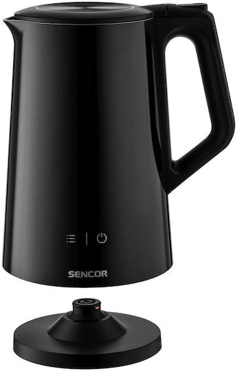 Sencor Βραστήρας 1.5lt 2200W Μαύρος