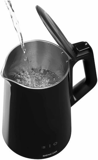 Sencor Βραστήρας 1.5lt 2200W Μαύρος