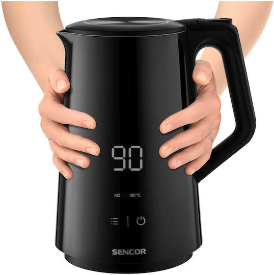 Sencor Βραστήρας 1.5lt 2200W Μαύρος
