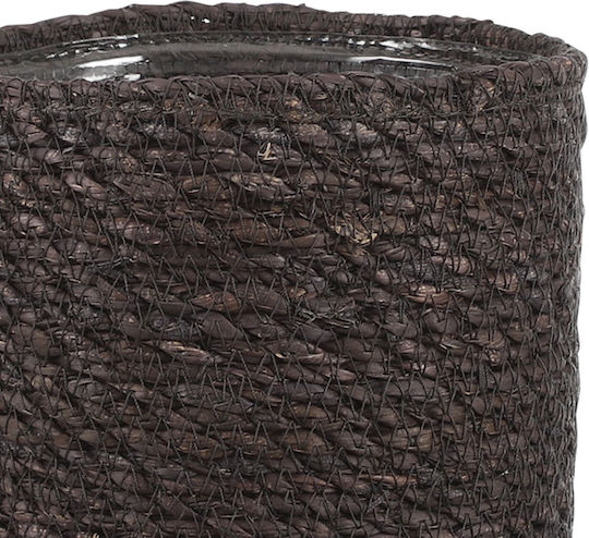 Edelman Storage Basket Wicker Gray 16x16x16cm 1pcs