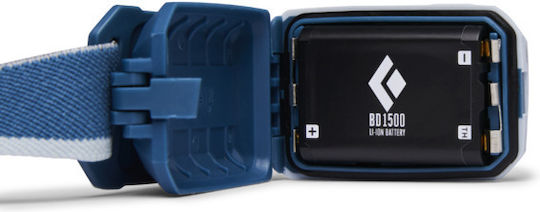 Black Diamond Επαναφορτιζόμενος Φακός Κεφαλής LED IP67 με Μέγιστη Φωτεινότητα 450lm Storm 450 BD 1500 Li-ion