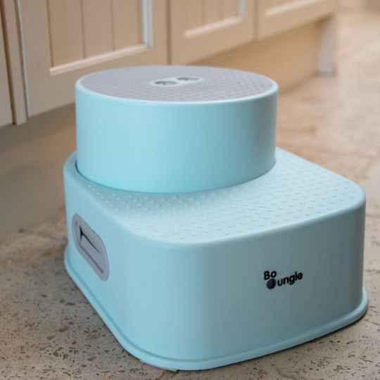 Bo Jungle Double Kids Step Stool Blue