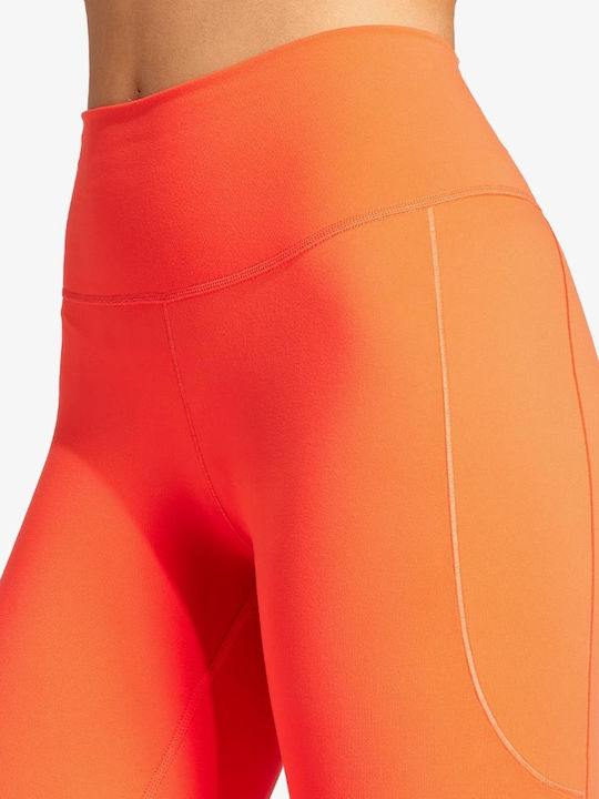 Yoga Studio Women's Cropped Yoga Legging Orange