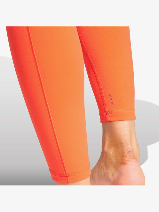 Yoga Studio Women's Cropped Yoga Legging Orange