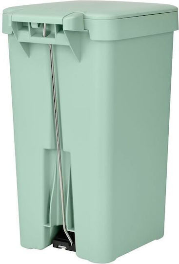 Brabantia Κάδος Stepup Απορριμμάτων Πλαστικός με Πεντάλ Πράσινος 16lt