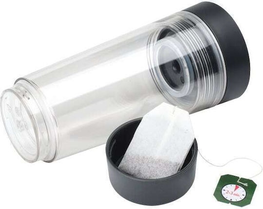 Brabantia Glas Thermosflasche 360ml Gray