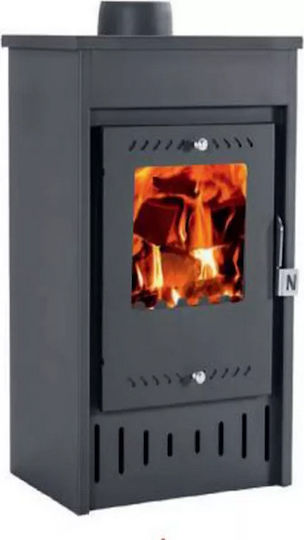 Ntontos Νο.13 Steel Wood Stove 9kW Gray