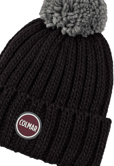 Knitted Beanie Cap Black