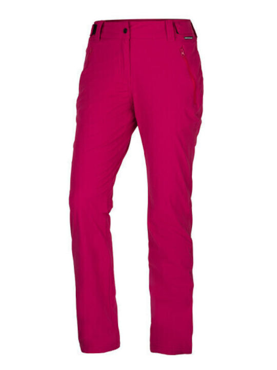 Northfinder Stretch Lang Hose Wandern Rosa
