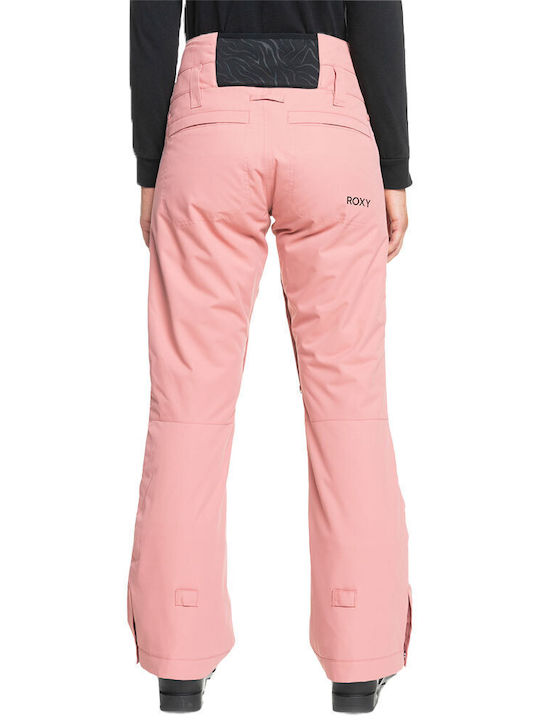 Roxy Diversion Snow ERJTP03244-MKP0 Women's Trousers for Ski & Snowboard Pink