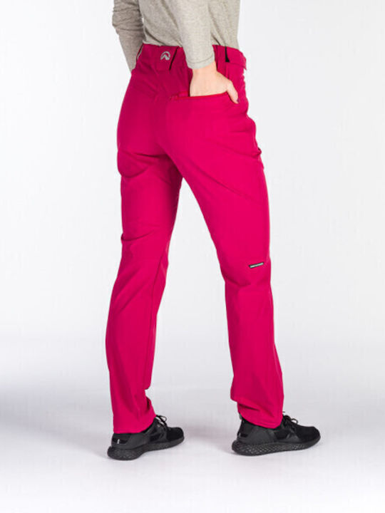Northfinder Stretch Lang Hose Wandern Rosa
