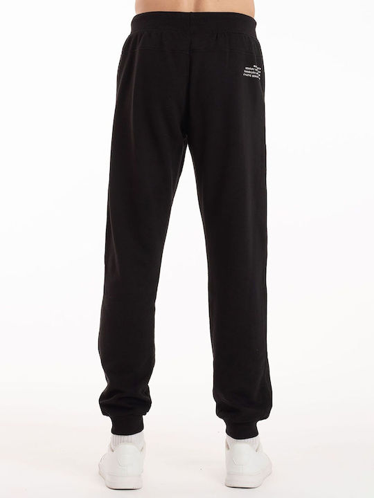 Magnetic North Men's Sweatpants with Rubber Black