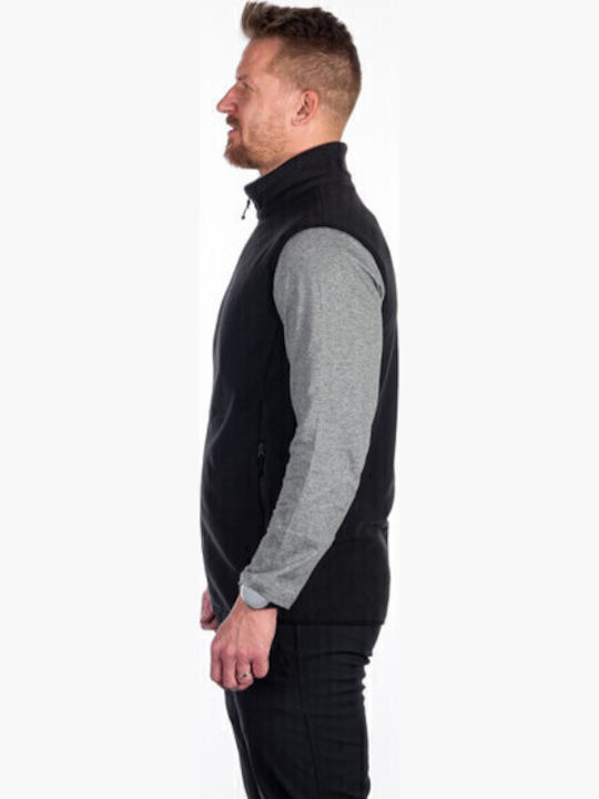 Ανδρική Ζακέτα Fleece Μαύρη