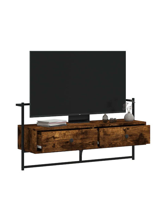 TV-Möbel Hölzernes Wandmontage Capn. Oaks L100.5xB30xH51cm