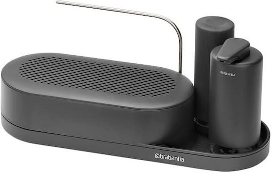 Brabantia Set Accesorii Pentru Baie Metalic Gri 3 Bucăți