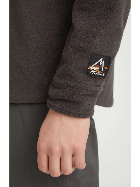Langärmeliges Overshirt Grau