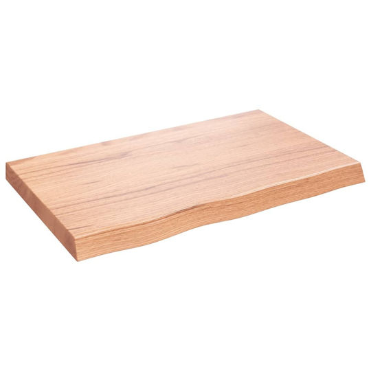 vidaXL Countertop without Sink L80xW50xH6cm Ann. Brown