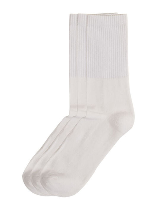 ME-WE Athletic Socks White