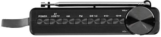 Akai Proffesional APR-600 Φορητό Ραδιόφωνο Επαναφορτιζόμενο με Bluetooth Μαύρο