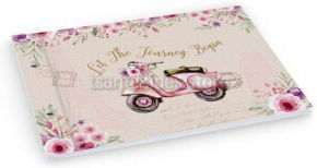 Tsantakides Cardboard Guest Book