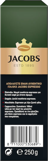 Jacobs Espresso Coffee Arabica Exclusiva Ground in Box 250gr