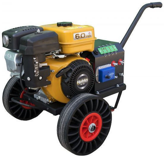 Minos Nik Wheeled Olive Harvester Generator with Robin Engine