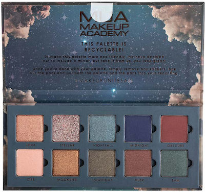 MUA Eye Shadow Palette in Solid Form 11gr