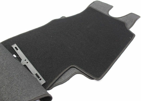 Petex Set of Front and Rear Mats 3pcs for Mercedes-Benz Sprinter 1995-2000 Black
