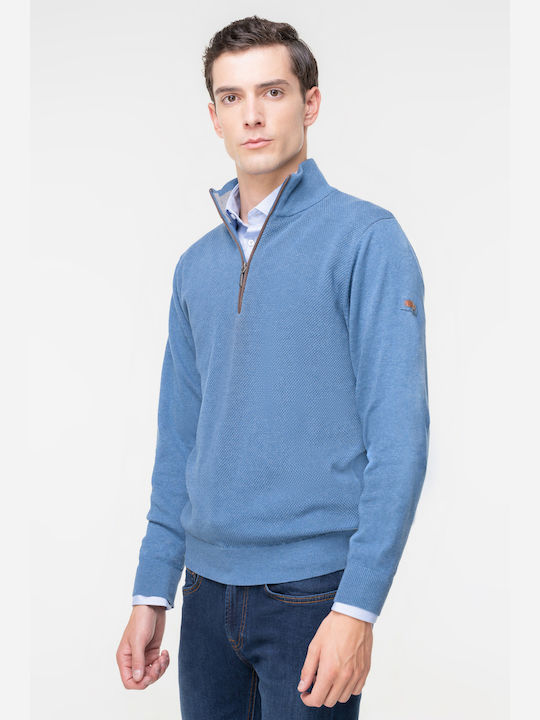 Redmond Men's Long Sleeve Sweater Blue