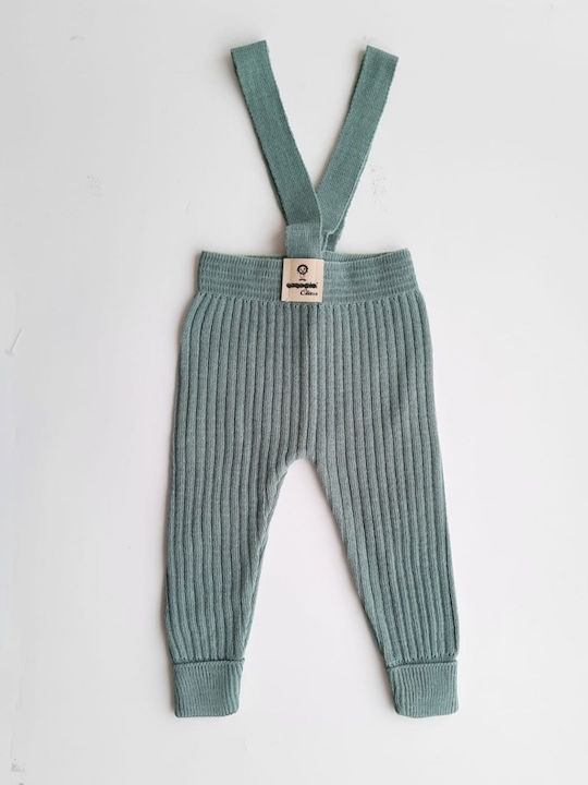 Gogo Bici Fabric Dungaree Turquoise