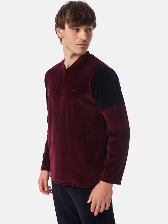 Minerva Bull Burgundy