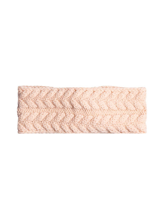 Roxy Knitted Beanie Cap Pink